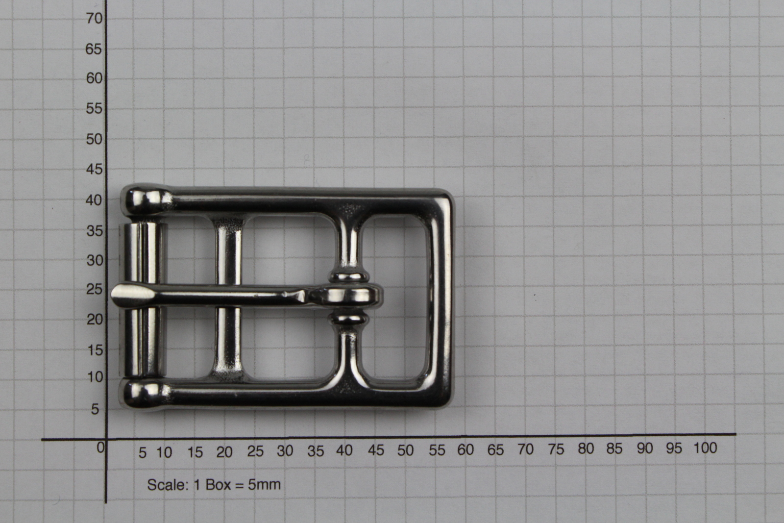 Girth buckle 4 x 25mm or 1" buckle horse rugs girths steel/nickel plated