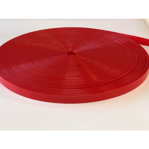 PVC Coated Webbing RED 20mm x 10mt