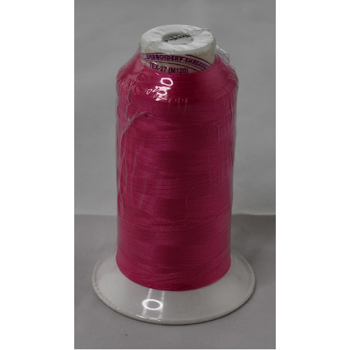 Embroidery Machine Sewing thread HOT PINK 3000m