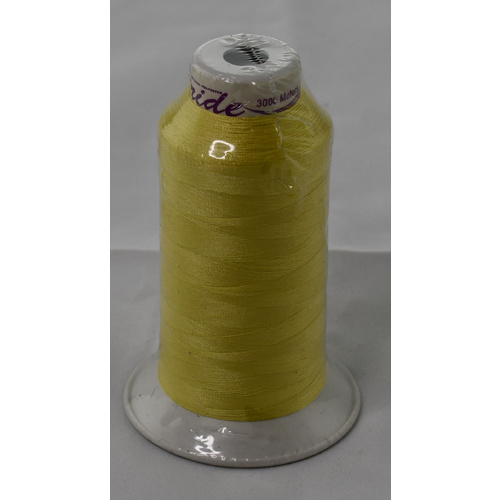 Embroidery Machine Sewing thread Light Mustard 3000mt