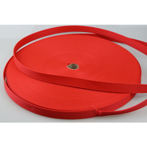 Polypropylene Webbing RED 20mm x 10mt
