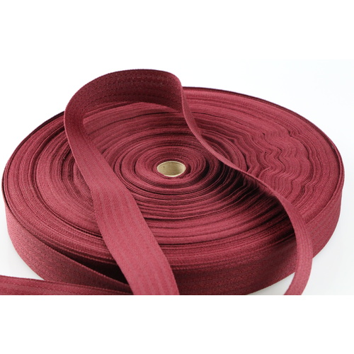 Polyester binding tape MAROON 36mm x 10mt