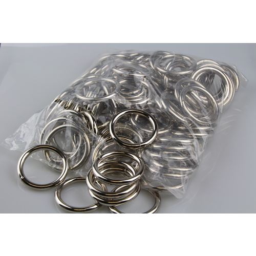 O Ring welded steel 50mm x 8mm x 100 pieces
