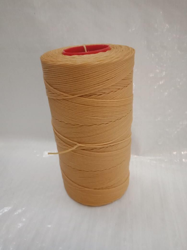 MOX Waxed Polyester Sewing Thread .8mm 400m - Colour Yellow