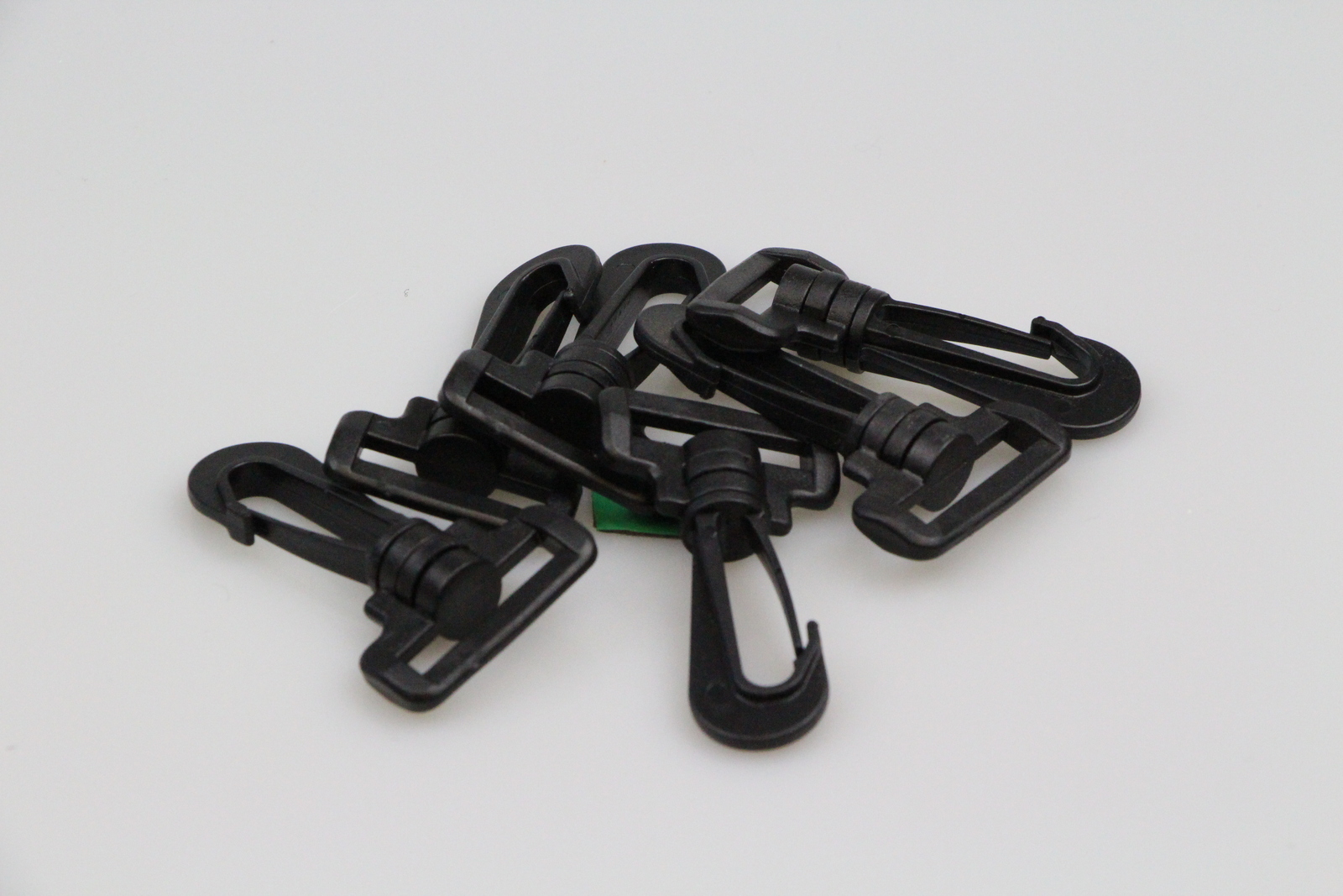 Snap hook plastic clips 25mm x 10 pieces