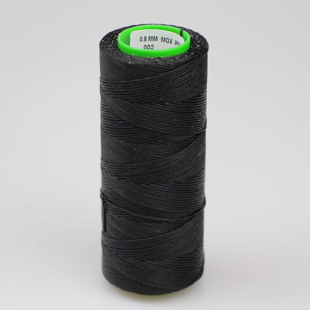 Heavy Duty Sewing Thread 0.8mm x 170m Spool – Colour Black