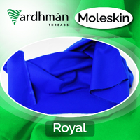 Moleskin Fabric Royal Blue 143cm for Trophy Rugs, Horse Rugs, Show Rugs and Craft