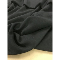 Black Wool 106cm or 42” 1 Metre Cut