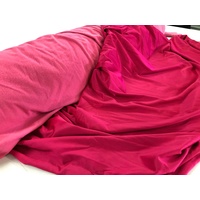 Gloss cotton back fabric 150cm [Colour: Hot pink]
