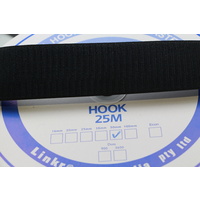 Hook & Loop - Adhesive HOOK SIDE 25mm x 25m