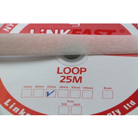 Hook & Loop - Adhesive LOOP SIDE 25mm x 25m