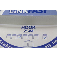 Hook & Loop - HOOK SIDE 20mm x 25m