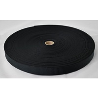 Mil Type 1 Webbing 25mm x 50m [colour: Black]