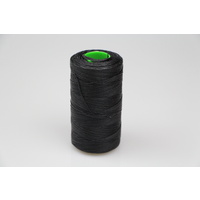 MOX waxed polyester sewing thread Black 1.0mm 400m spool 
