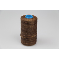 MOX waxed polyester sewing thread Brown 1.0mm 400m spool 