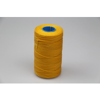 MOX waxed polyester sewing thread Yellow 1mm 400m 
