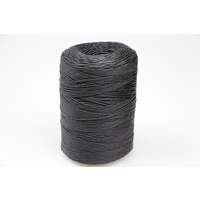 MOX waxed polyester sewing thread Black 1.4mm 400m spool 