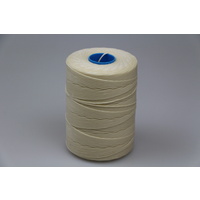 MOX waxed polyester sewing thread White 1.4mm 400m spool 