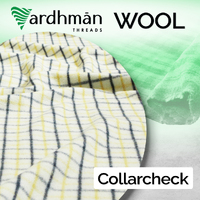 COLLARCHECK Wool  210cm by 1 x metre