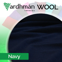 NAVY Wool 106cm or 42" 20mt Roll