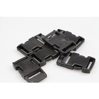 Side release buckle 10 sets of clips 25mm  x 20 pieces