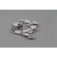 Zip Sliders No. 10 Moulded Single Pull - 10 pcs