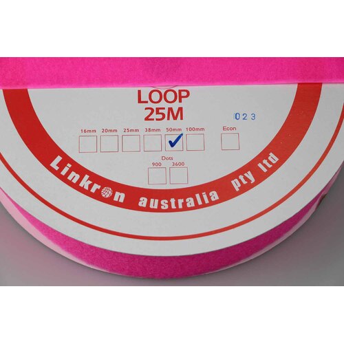 LOOP SIDE PINK 50mm x 25mt
