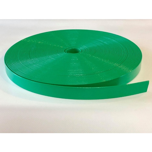 PVC Coated Webbing 15mm x 10m [Colour: emerald]