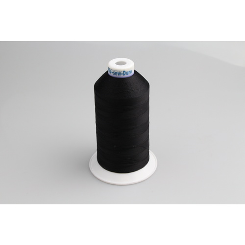 Bonded Polyester Thread UV BLACK M40 x 3000mt x 10 spools