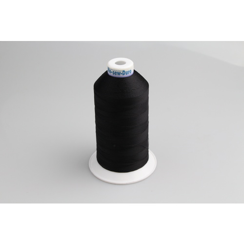 Bonded Polyester Sewing thread UV M40 x 3000m [Colour: BLACK ]