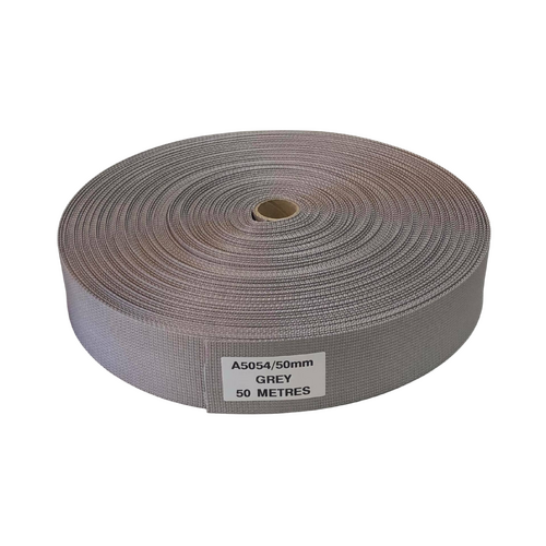 Polyester Ballistic/Backpack Webbing GREY 25mm x 10mt