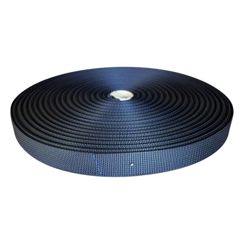 Polyester Ballistic/Backpack Webbing NAVY 25mm x 50mt