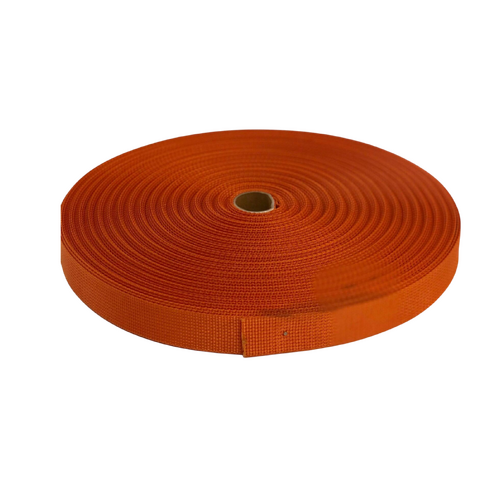 Polyester Ballistic/Backpack Webbing ANTEC ORANGE 50mm x 10mt
