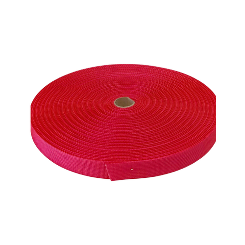 Polyester Ballistic/Backpack Webbing FLURO PINK 50mm x 10mt