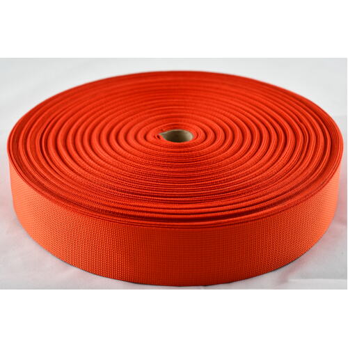 Polyester Ballistic/Backpack Webbing ANTEC ORANGE 50mm x 50mt