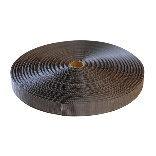 Polyester Ballistic/Backpack Webbing CHARCOAL 50mm x 50mt