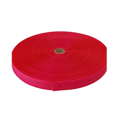 Polyester Ballistic/Backpack Webbing FLURO PINK 50mm x 50mt