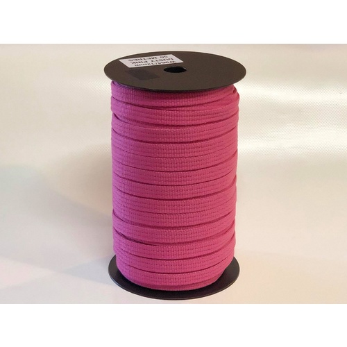 Polyester Brushed Soft Webbing Ribbed DUSTY PINK 12mm x 10mt