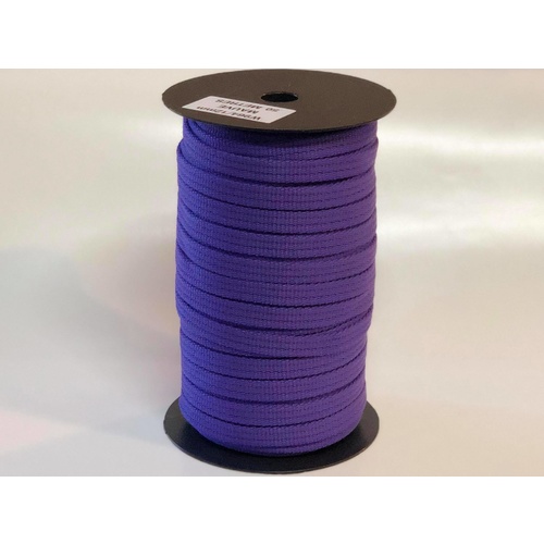 Polyester Brushed Soft Webbing Ribbed 12mm x 50m [Colour: Mauve] [ID CODE: W964]
