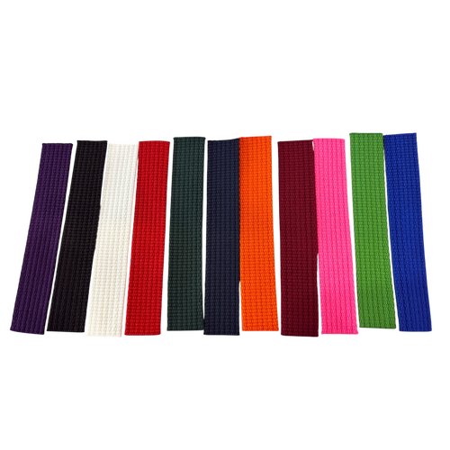 Polyester Brushed Soft Ribbed Webbing Colour Swatch