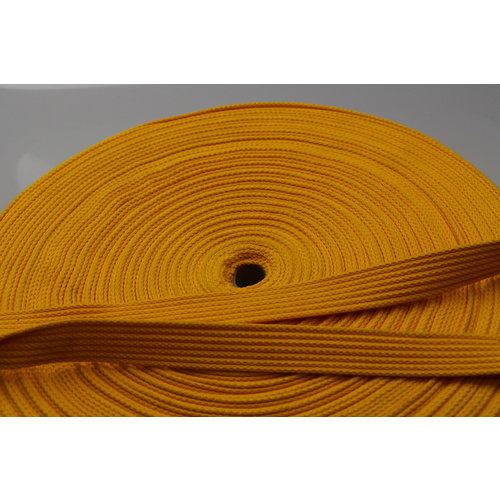 Polyester Brushed Soft Webbing Ribbed GOLD 20mm x 10mt