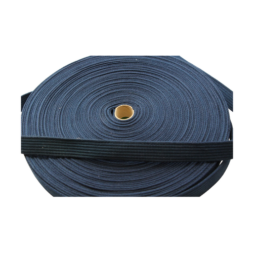 Polyester Brushed Soft Webbing Ribbed NAVY 20mm x 10mt