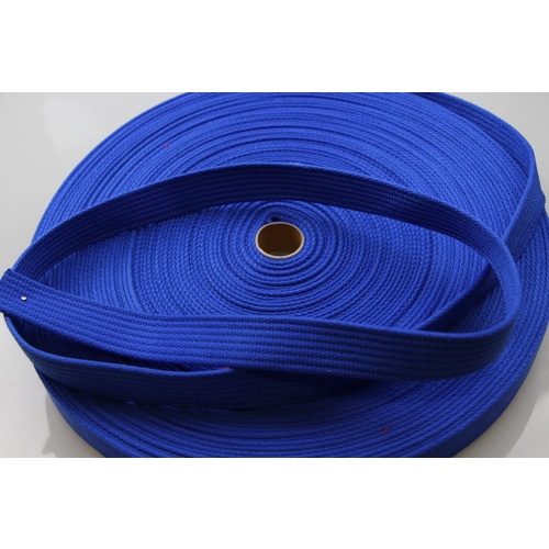 Polyester Brushed Soft Webbing Ribbed ROYAL BLUE 20mm x 10mt