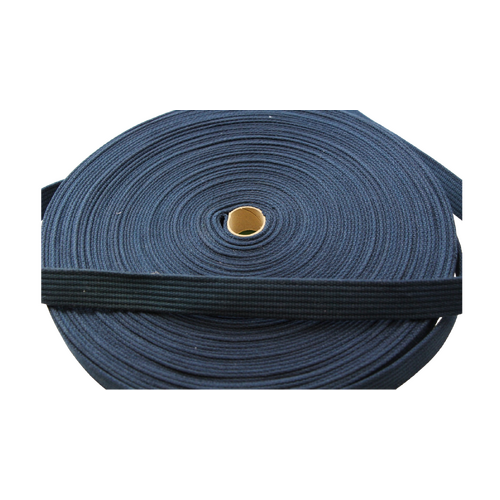 Polyester Brushed Soft Webbing Ribbed NAVY 25mm x 10mt