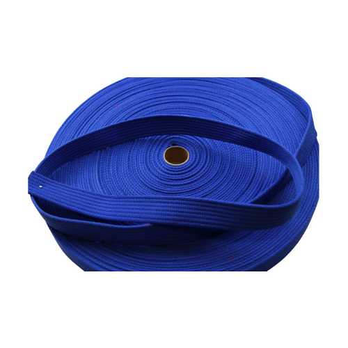 Polyester Brushed Soft Webbing Ribbed ROYAL BLUE 25mm x 10mt
