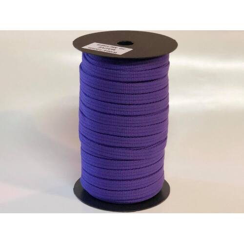 Polyester Brushed Soft Webbing Ribbed MAUVE 25mm x 50mt