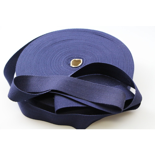 Cotton binding tape 25mm x 10mt NAVY