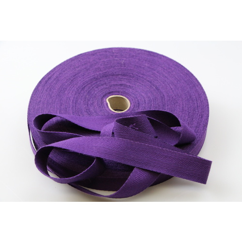 Cotton binding tape 25mm x 10mt PURPLE