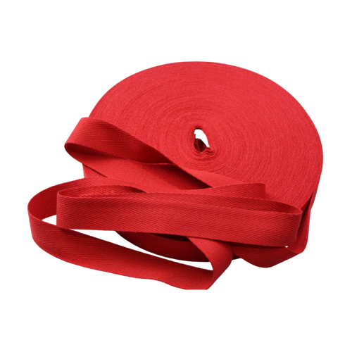 Cotton binding tape 25mm x 10mt RED