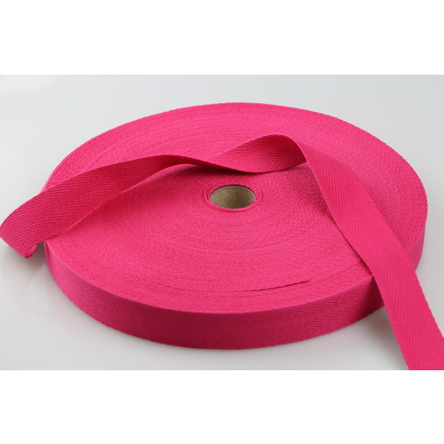 Cotton binding tape 25mm x 50mt HOT PINK